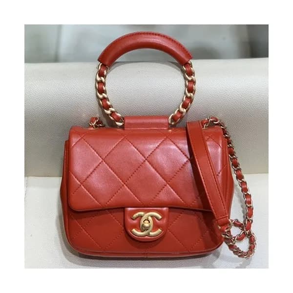 Chanel 2019 Woman Leather Tote Shoulder Bag 18CM -… - 1