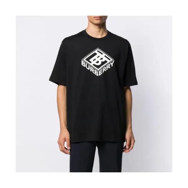 [버버리]Burberry 2019 Mm/Wm Logo Cotton Short Sleeved… - 1