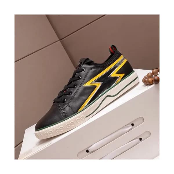 Gucci 2019 Mens Leather Sneakers - 구찌 2019 남성용 레더 … - 1