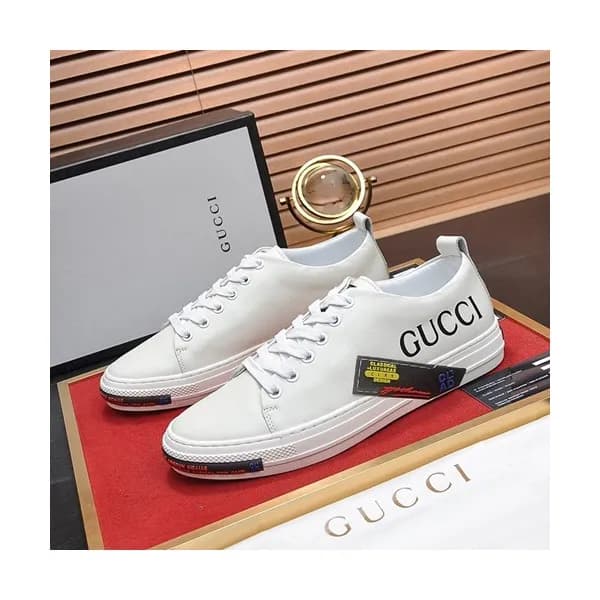 Gucci 2020 Mens Leather Sneakers - 구찌 2020 남성용 레더 … - 1