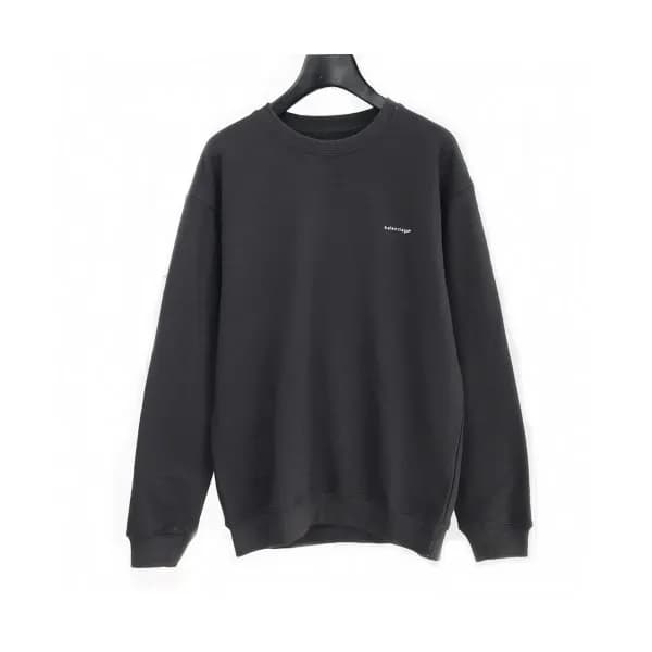 [발렌시아가]Balenciaga 2020 Mens Logo Crew-neck Cotton … - 1