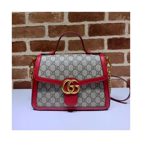 Gucci 2020 GG Marmont Women Top Handle Bag,27CM - … - 1