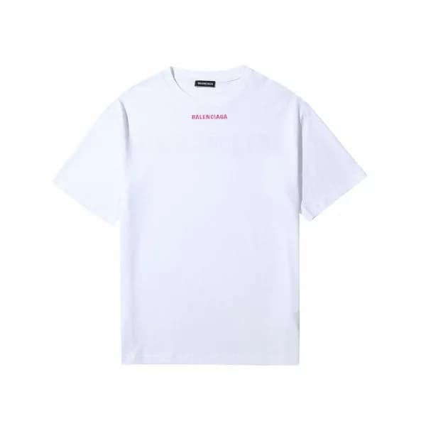 [발렌시아가]Balenciaga 2019 Mm/Wm Logo Cotton Short Sle… - 1