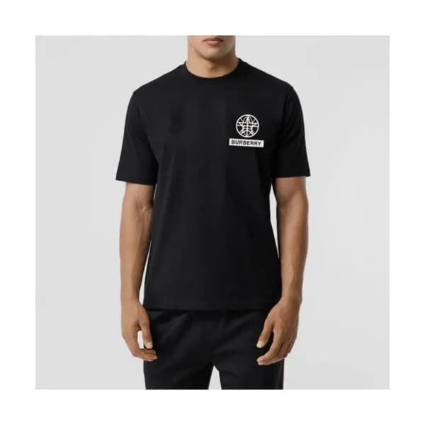 [버버리]Burberry 2020 Mens Logo Cotton Short Sleeved … - 1