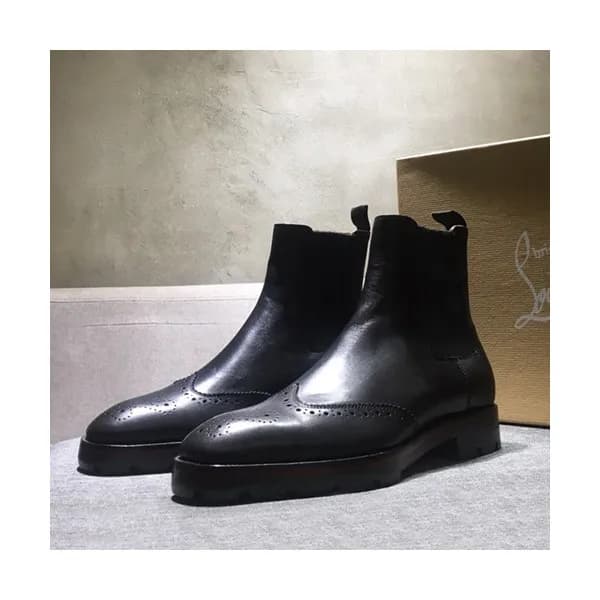 Christian Loubutin 2020 Mens Leather Boots - 크리스챤… - 1