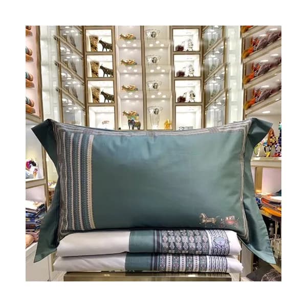 Hermes 2020 Supima Cotton Bedding 4 Set - 에르메스 202… - 1