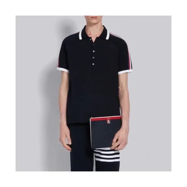 [톰브라운]Thom Browne 2020 Mens Casual Cotton Short Sl… - 1