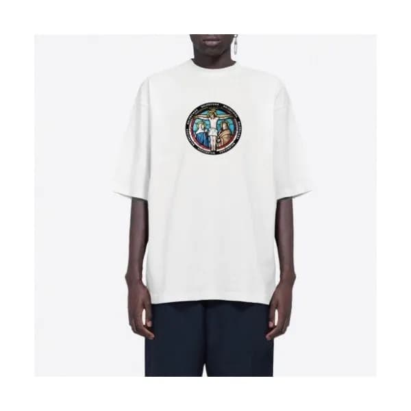 [발렌시아가]Balenciaga 2020 Mm/Wm Logo Cotton Short Sle… - 1