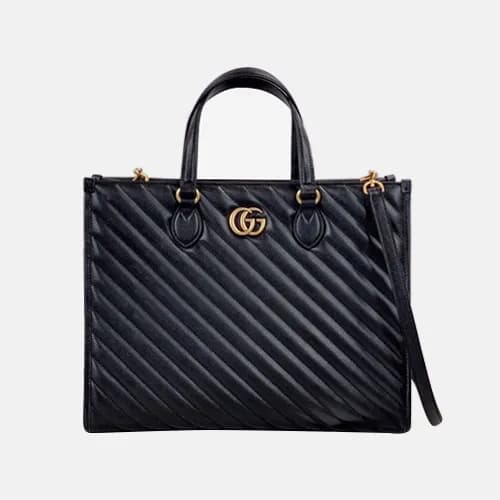 Gucci 2020 Leather Tote Shoulder Bag,35CM - 구찌 202… - 1