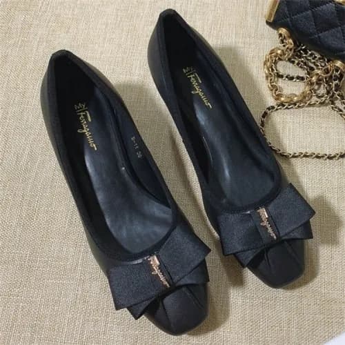 Salvatore Ferragamo 2020 Women's Leather Flat … - 1
