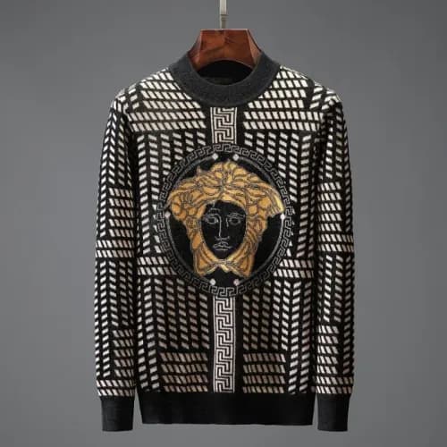 [베르사체]Versace 2020 Mens Medusa Logo Crew-neck Swea… - 1