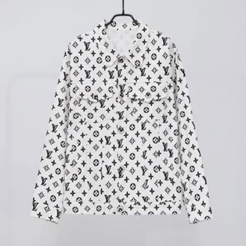 [루이비통]Louis vuitton 2020 Mens Logo Leather Jackets… - 1