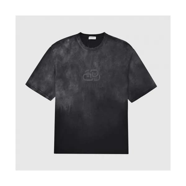 [발렌시아가]Balenciaga 2021 Mm/Wm Logo Cotton Short Sle… - 1