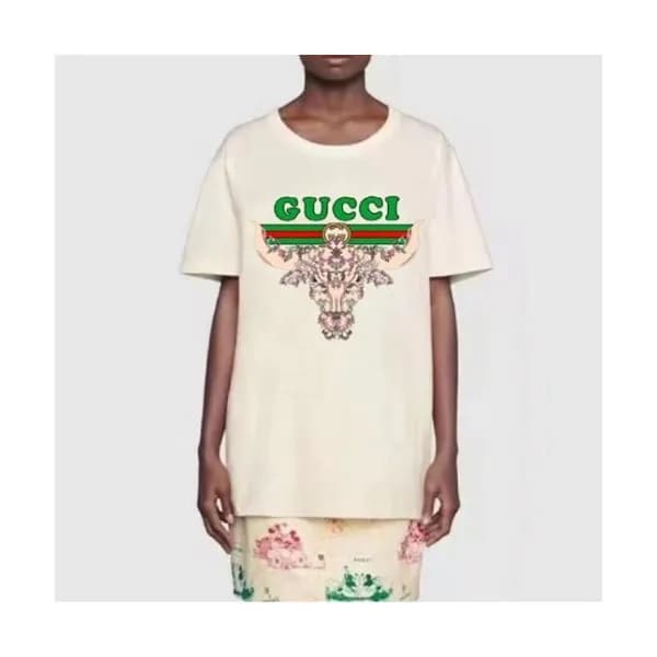 [매장판]Gucci 2021 Mm/Wm Logo Short Sleeved Tshirts -… - 1