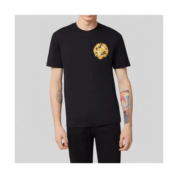 [베르사체]Versace 2021 Mens Logo Short Sleeved Tshirts… - 1