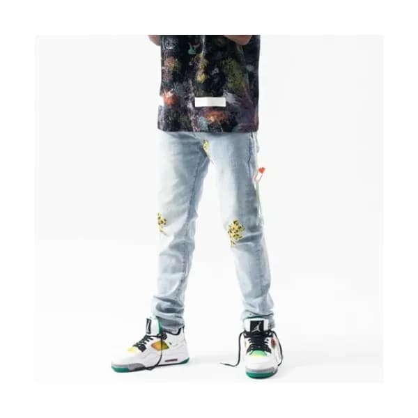 [오프화이트]Off-white 2021 Mens Logo Denim Jeans - 오프화이… - 1