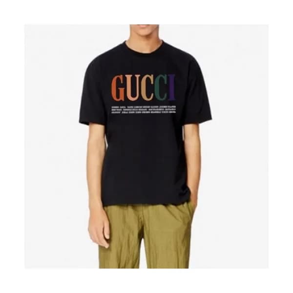[매장판]Gucci 2021 Mm/Wm Logo Short Sleeved Tshirts -… - 1