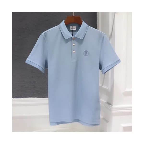 [매장판]Burberry 2021 Mens Logo Cotton Short Sleeved … - 1