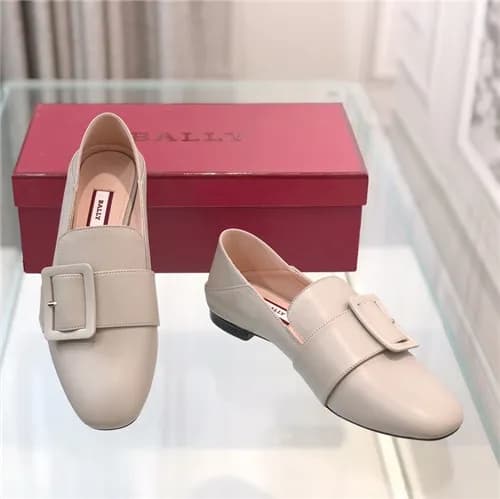 Bally 2021 Women's Leather Flat,BALS0164 - 발리 … - 1