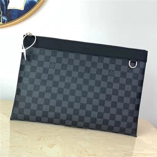 [루이비통]Louis Vuitton 2021 Men's Leather Clutch … - 1