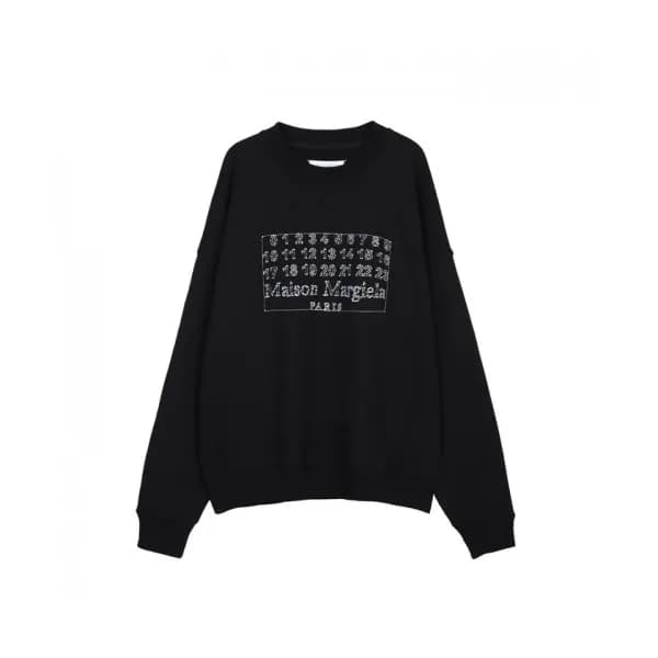 Maison margiela Mens Cotton Thirts Black - 메종 마르지… - 1