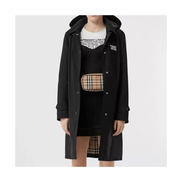 Burberry Womens Vintage Trench Coats Black - 버버리 … - 1