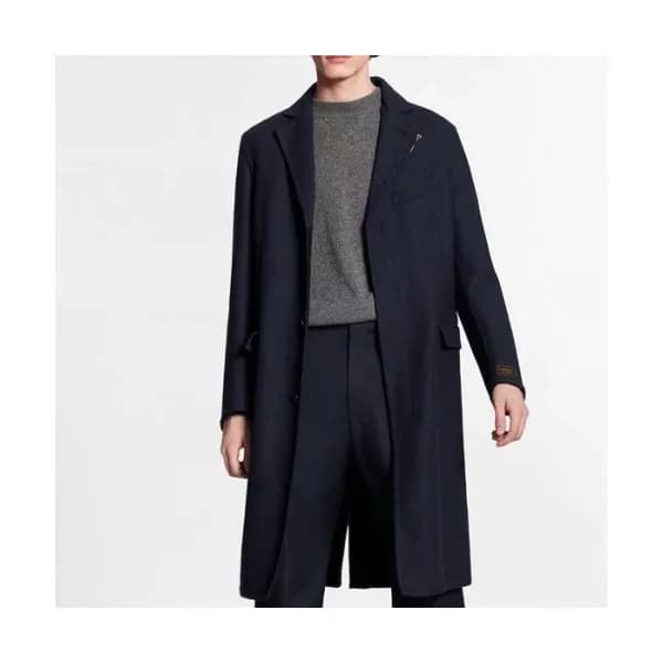 Louis vuitton Mens Riversible Coats Navy - 루이비통 2… - 1