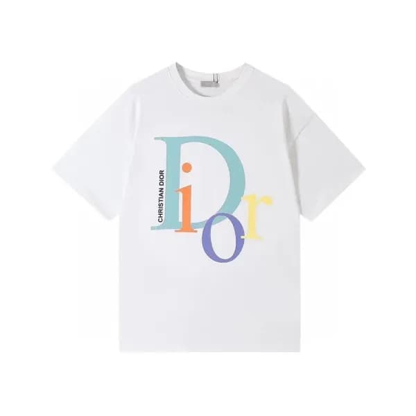 디올 남성 크루넥 화이트 반팔티 - Mens White Tshirts - dio01713x - 1