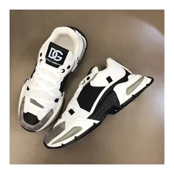 돌체앤가바나 남성 클래식 블랙 스니커즈 - Mens Black Sneakers - dol0… - 1