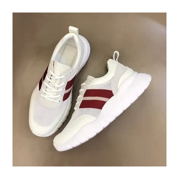 발리 남성 모던 화이트 스니커즈 - Mens White Sneakers - bal0145x - 1