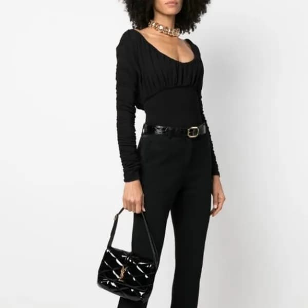 입생로랑 여성 블랙 숄더백 - Saint Laurent Womens Black Should… - 1