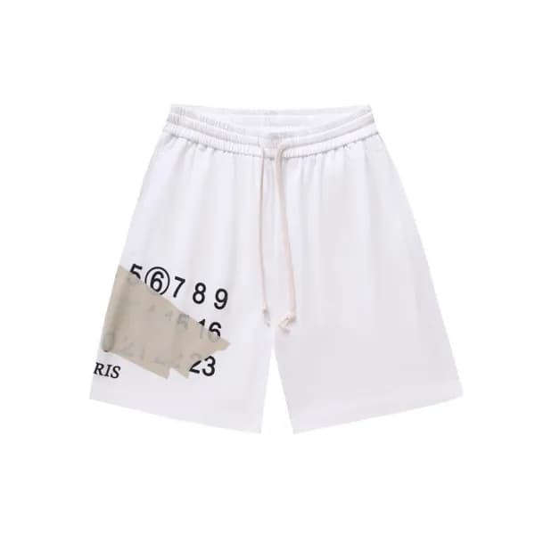 메종마르지엘라 남성 화이트 반바지 - Maison Margiela Mens White Ha… - 1