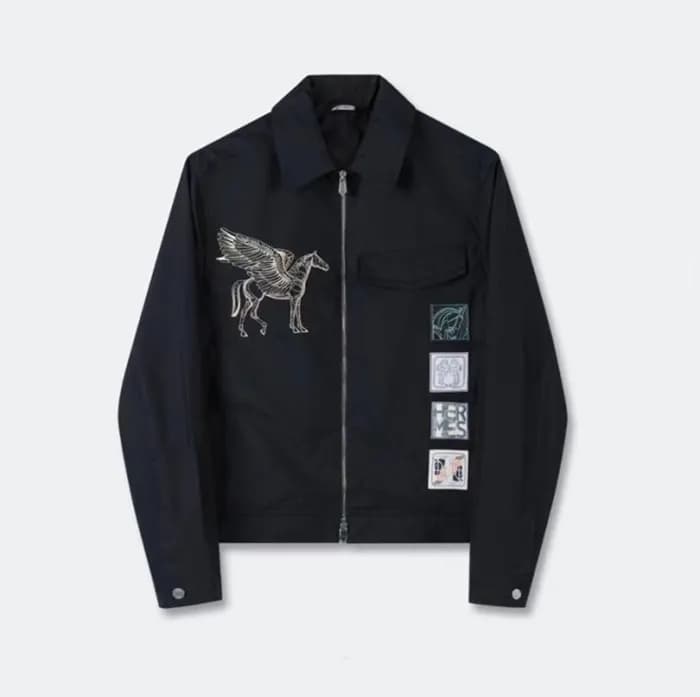에르메스 남성 블랙 자켓 - Hermes Mens Black Jackets - he400… - 1
