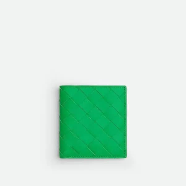보테가베네타 남성 그린 반지갑 - Bottega Veneta Mens Green Half … - 1