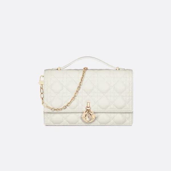 디올 여성 화이트 숄더백 - Dior Womens White Shoulder Bag - b… - 1