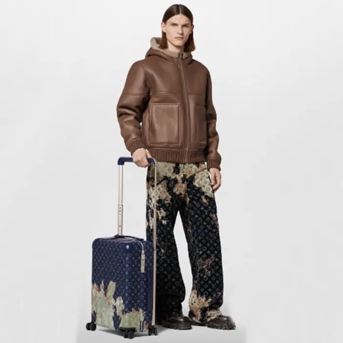 루이비통 호라이즌 55 블루 캐리어 - Louis vuitton Horizon 55 Car… - 1