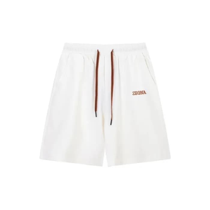 에르메네질도 제냐 블랙 화이트 반바지 - Ermenegildo Zegna Mens Whit… - 1