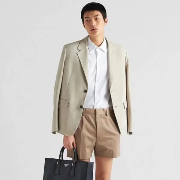 프라다 남성 그레이 슈트 자켓 - Prada Mens Gray Suit Jackets - … - 1