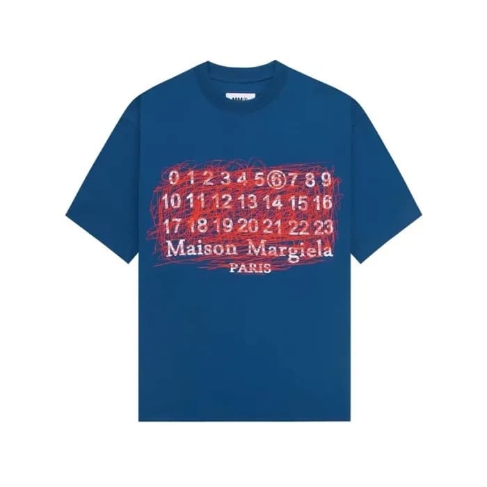메종 마르지엘라 남/녀 크루넥 반팔티 - Maison Margiela Unisex Tshi… - 1