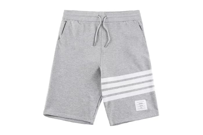 톰브라운 남성 그레이 반바지 - Thom Browne Mens Gray Half-pants… - 1