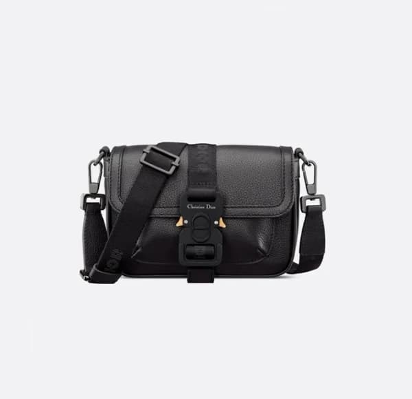 디올 남성 블랙 메신저 백 - Dior Mens Black Hittheroad Bag - … - 1
