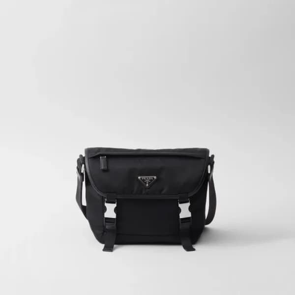 프라다 남성 리나일론 메신저 백 2VD066 - Prada Mens Black Messen… - 1