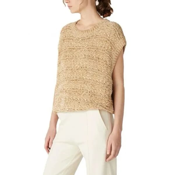 로로피아나 여성 라운드 반팔티 - Loro Piana Womens Round Tshirt … - 1