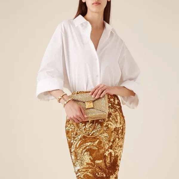 발렌티노 여성 가라바니 원 스터드 토트백 - Valentino Womens Garawani… - 1