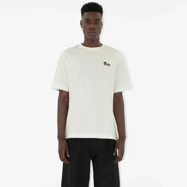 버버리 남성 라운드 반팔 티셔츠 - Burberry Mens Round Tshirt - b… - 1