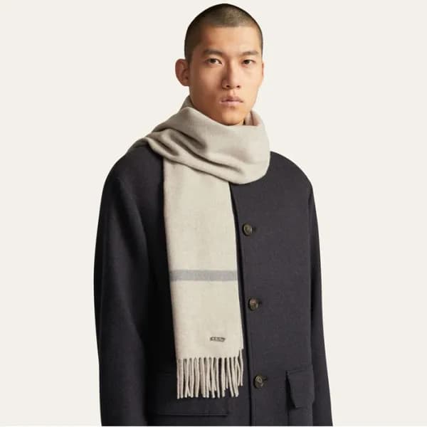로로피아나 남/녀 베이직 머플러 - Loro Piana Unisex Basic Muffle… - 1