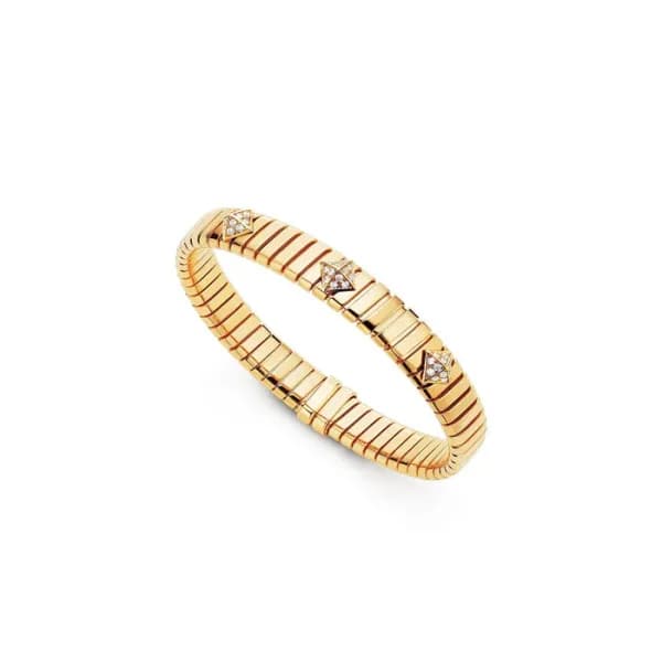 불가리 여성 투보가스 팔찌 - Bvlgari Womens Tubogas Bangle - a… - 1