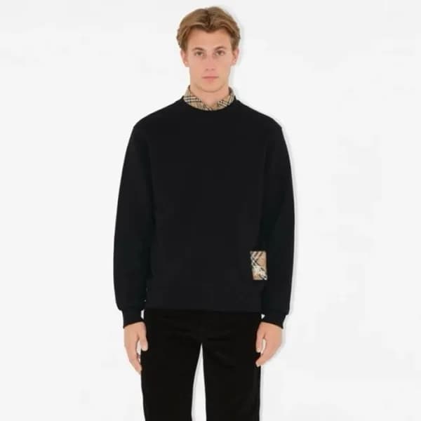 버버리 남성 라운드 맨투맨 - Burberry Mens Round Tshirt - buc5… - 1