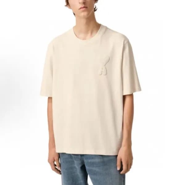 아미 남성 라운드 반팔티 - Ami Mens Round Tshirt - amc6537x - 1
