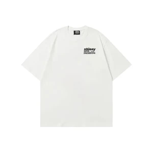 스터시 남성 크루넥 반팔티 - Stussy Mens Round Tshirts - stc74… - 1